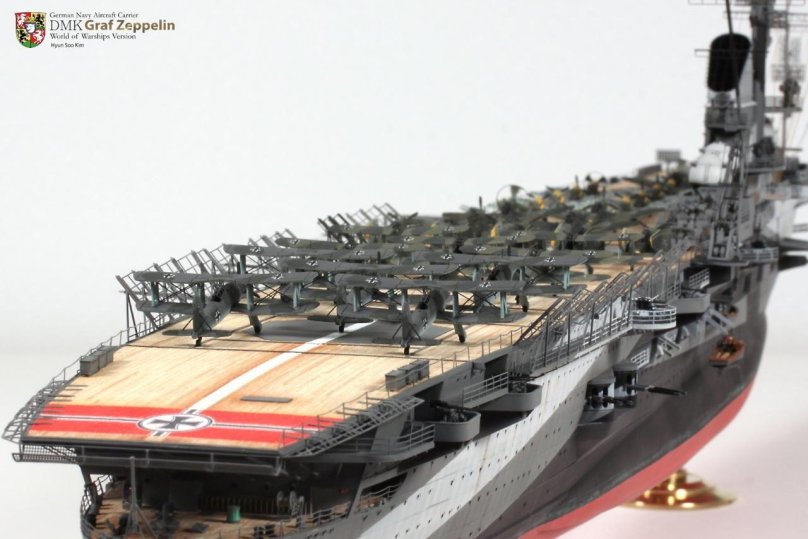 Авианосец Граф Цеппелин модель