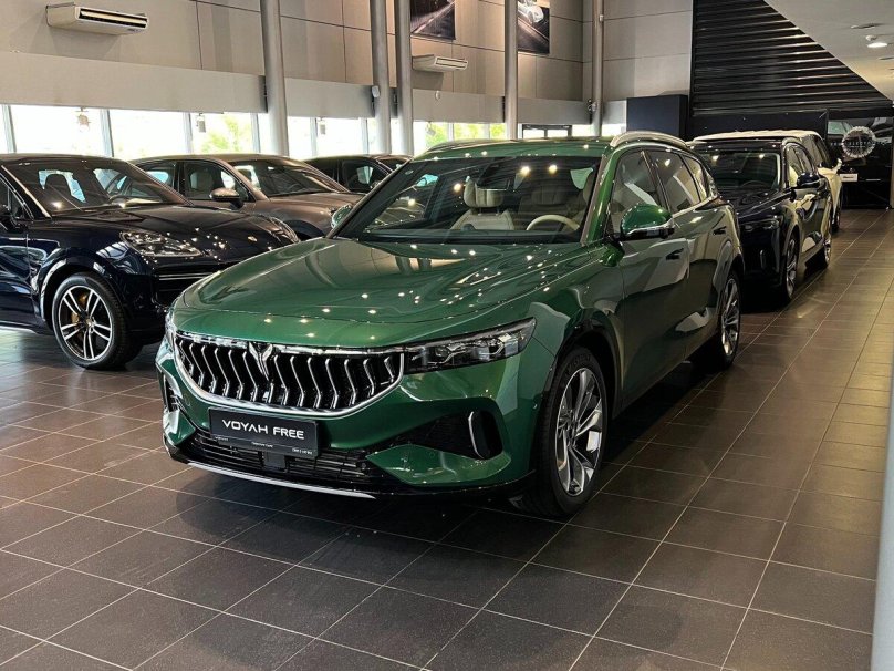 Voyah зеленый