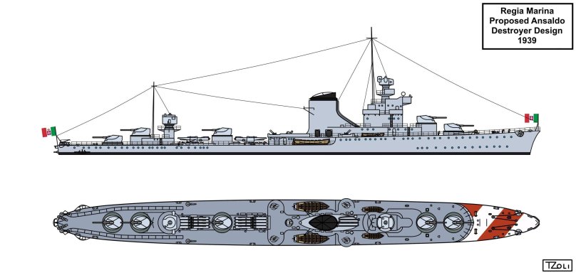 Линкор Ансальдо
