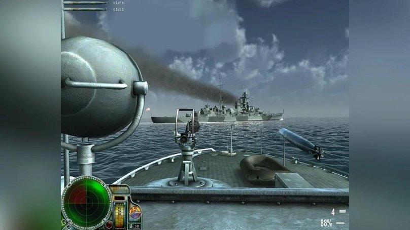 Симулятор боевого корабля
