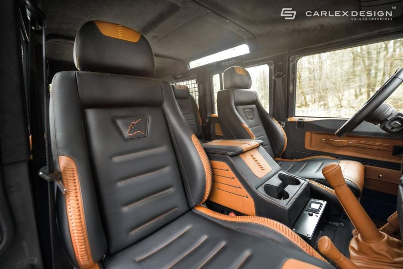 Ленд Ровер Дефендер салон