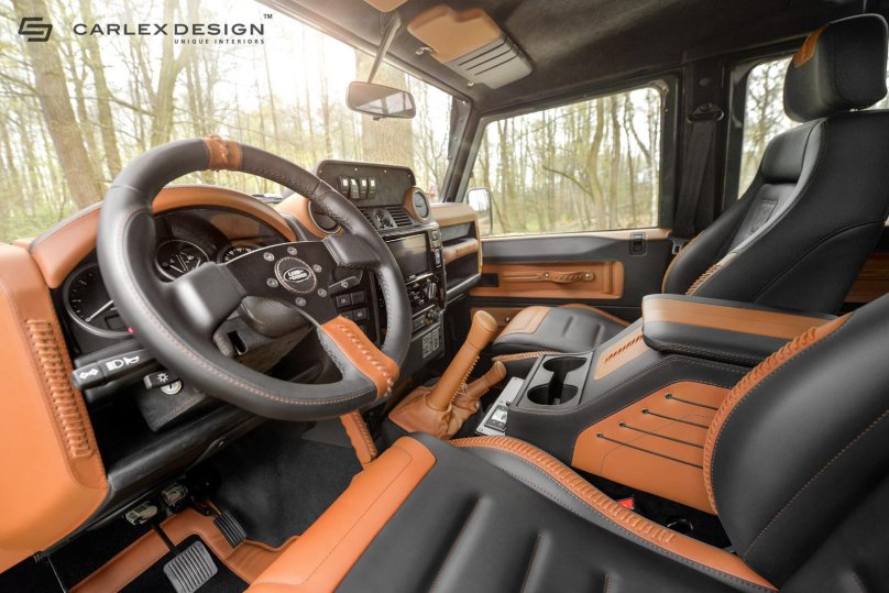 Land Rover Defender 110 салон