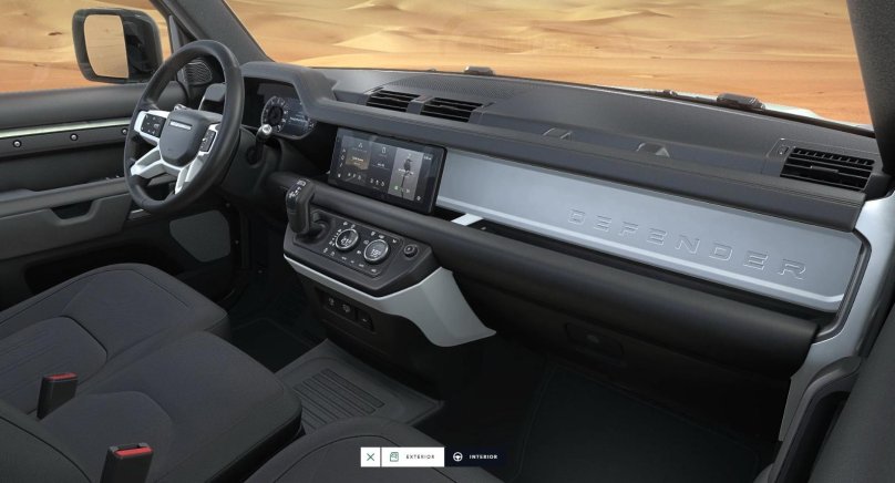 Land Rover Defender 110 Interior