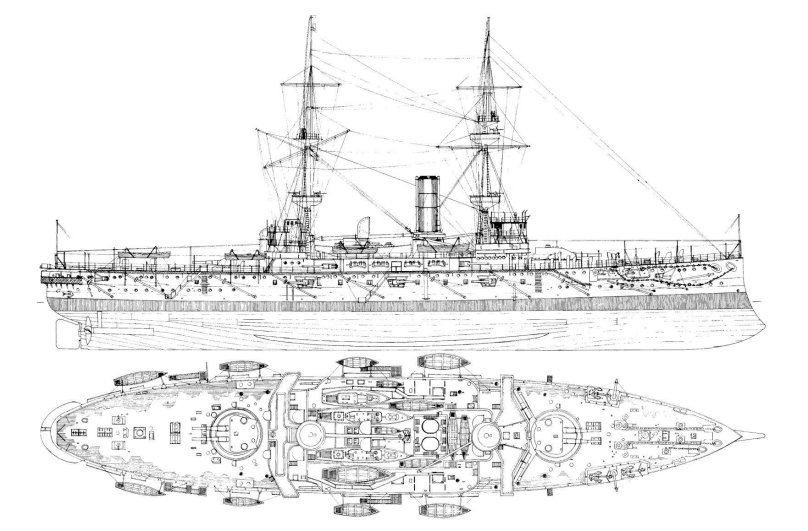 Броненосец Ринаун 1895