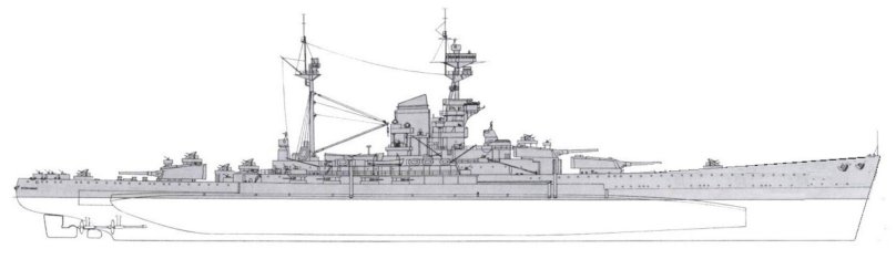 Линкор Архангельск 1944