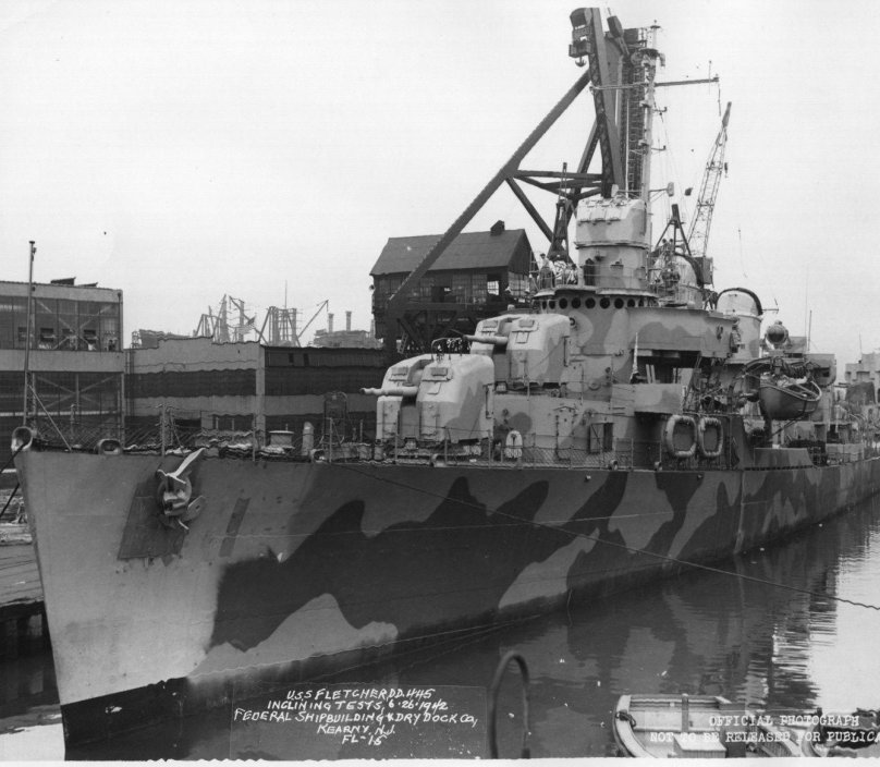 USS Fletcher DD-445