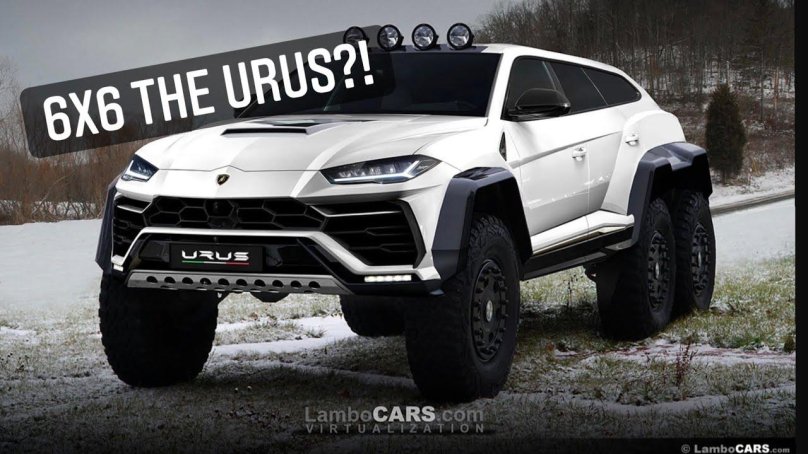 Ламборгини Урус 6x6