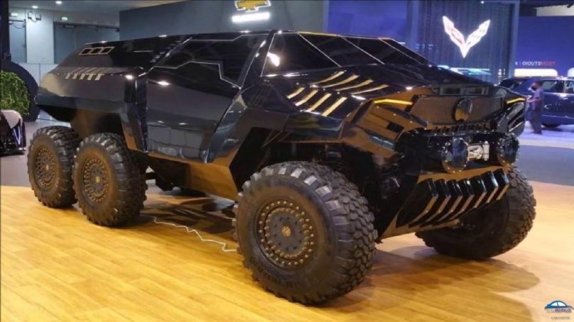 Шестиколесный внедорожник Devel Sixty