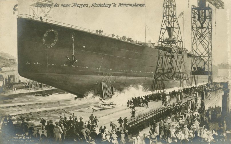 Линейный крейсер Гинденбург 1917