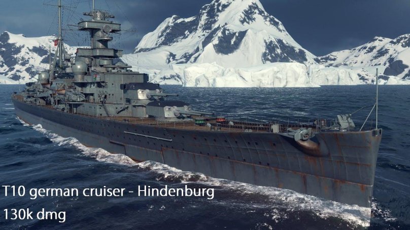 Крейсер Hindenburg World of Warships