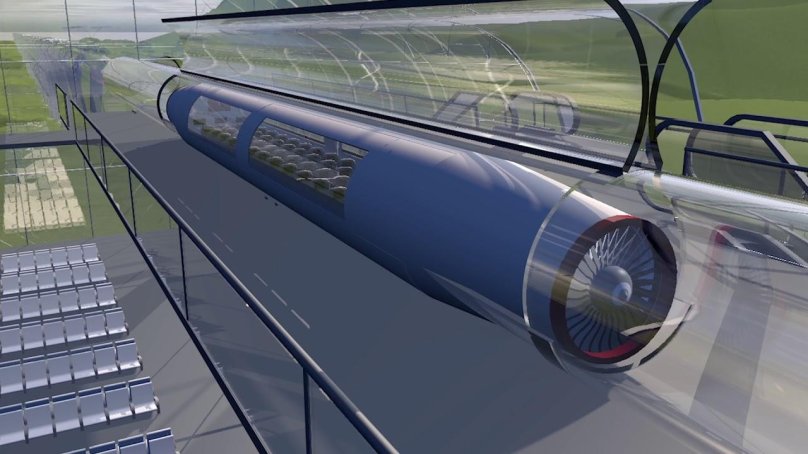 Гиперлуп поезд будущего