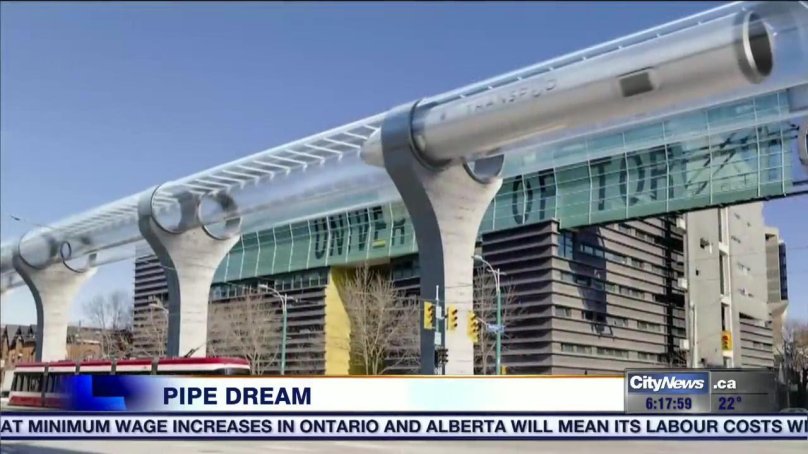 Систему Hyperloop,