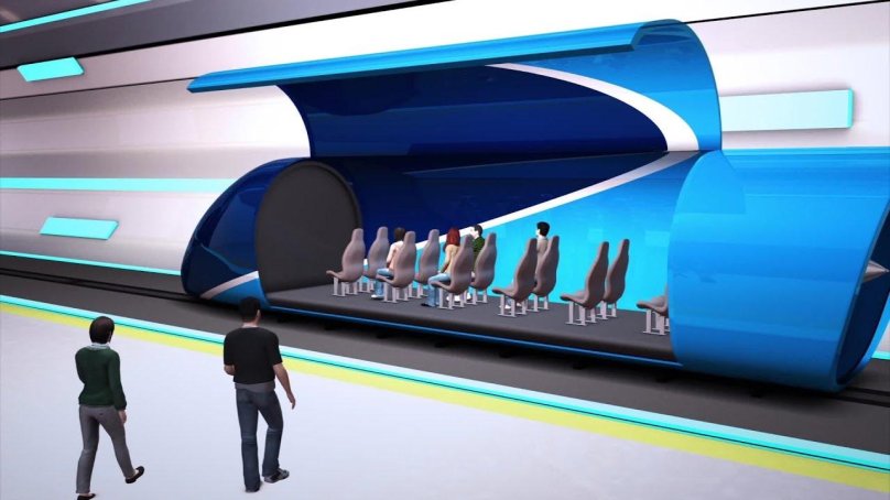 Проект сверхскоростного вакуумного поезда Hyperloop