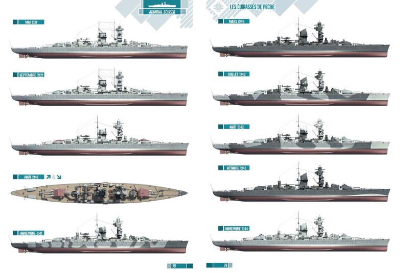 Адмирал Шеер корабль
