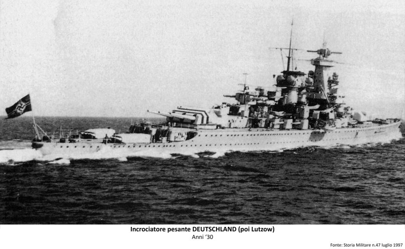 Admiral Scheer крейсер