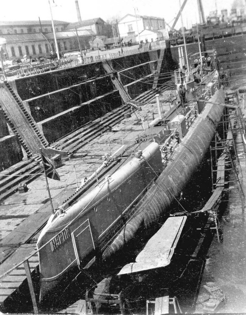 Первая подводная лодка Российской империи