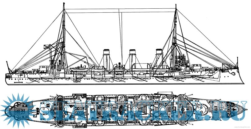 Крейсер богатырь 1904