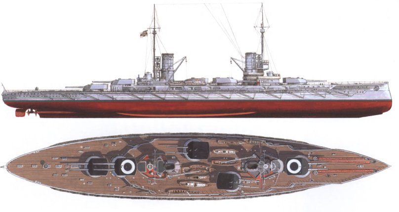 Линкор Германии Кайзер