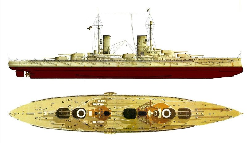 Линкор-дредноут «Кениг».