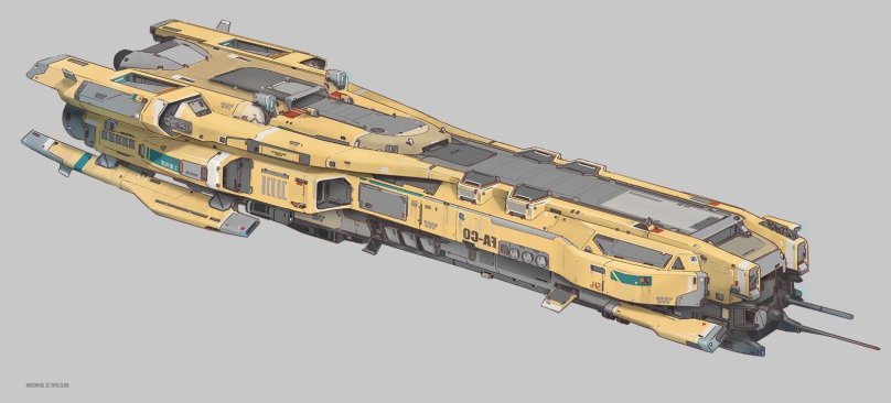 Космический грузовой корабль Star Citizen