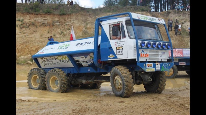 Татра 6х6 трак триал