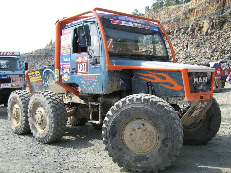 КАМАЗ трак триал