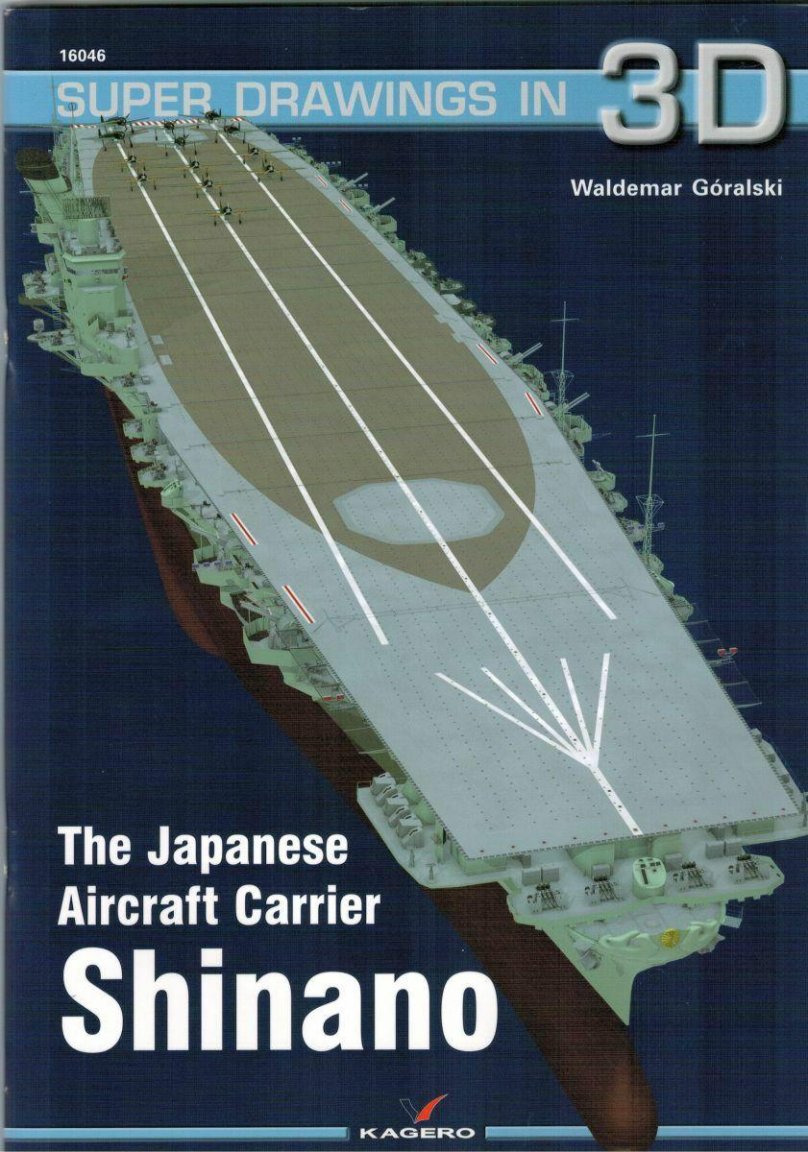 Авианосец Синано чертежи