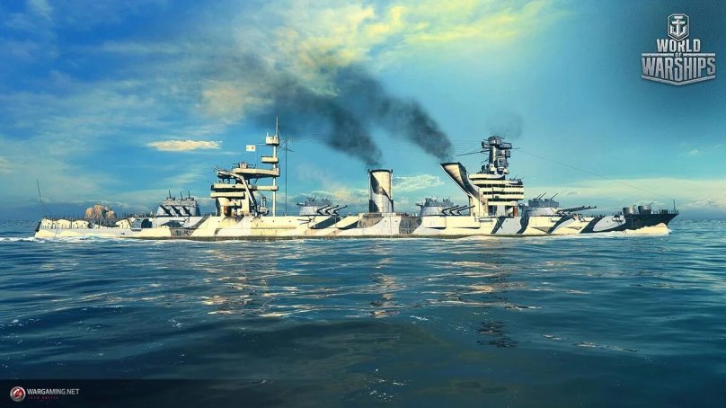 Линкор Октябрьская революция World of Warships