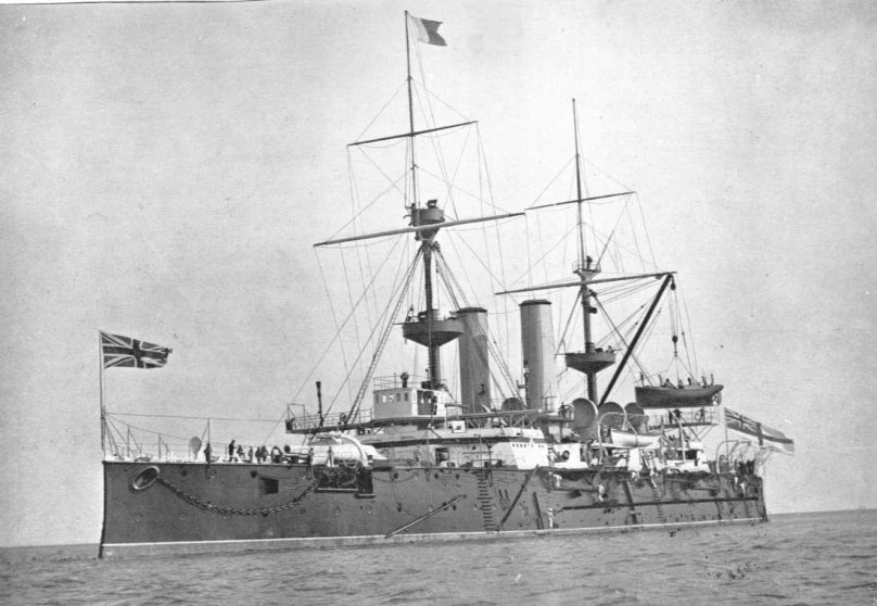 Британский броненосец HMS "Royal Sovereign"