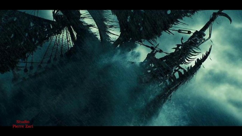 Летучий голландец пираты Карибского моря