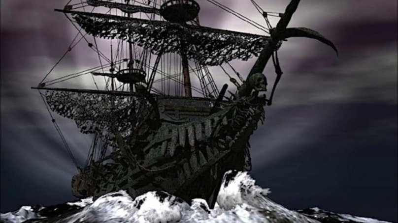 Корабль "Летучий голландец"