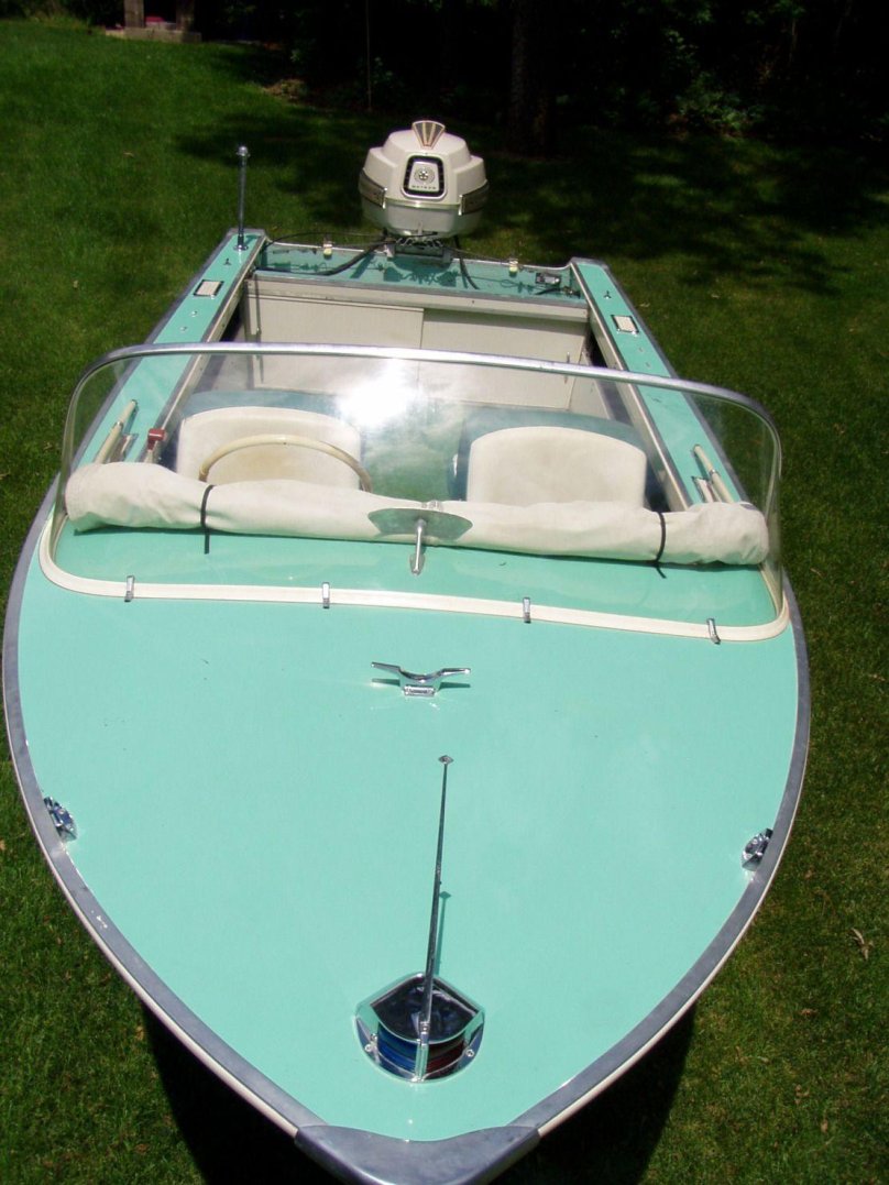 Катер винтажный