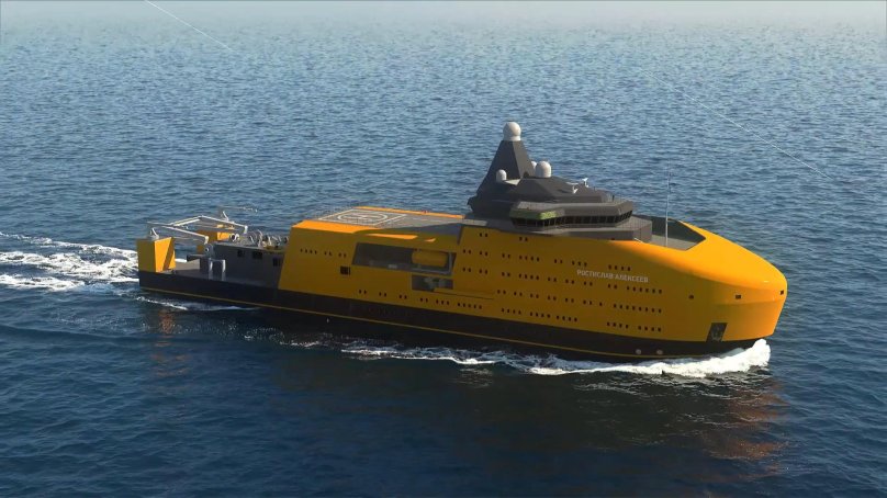 Научно-исследовательское судно проекта 23460