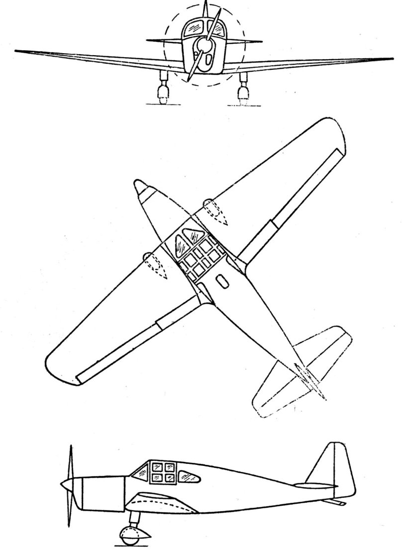 Моноплан схема