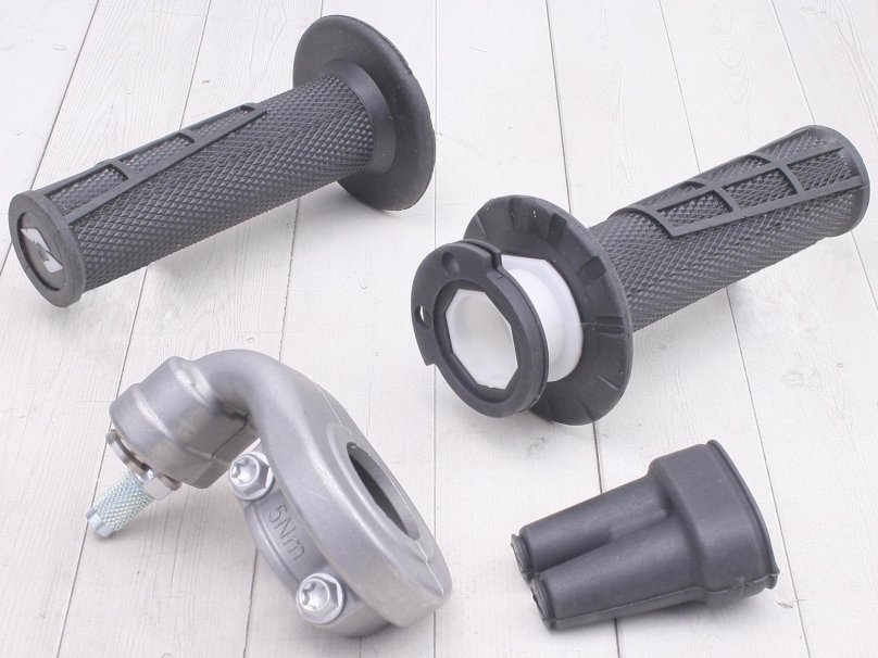 Ручка газа на 2 тросика Урал