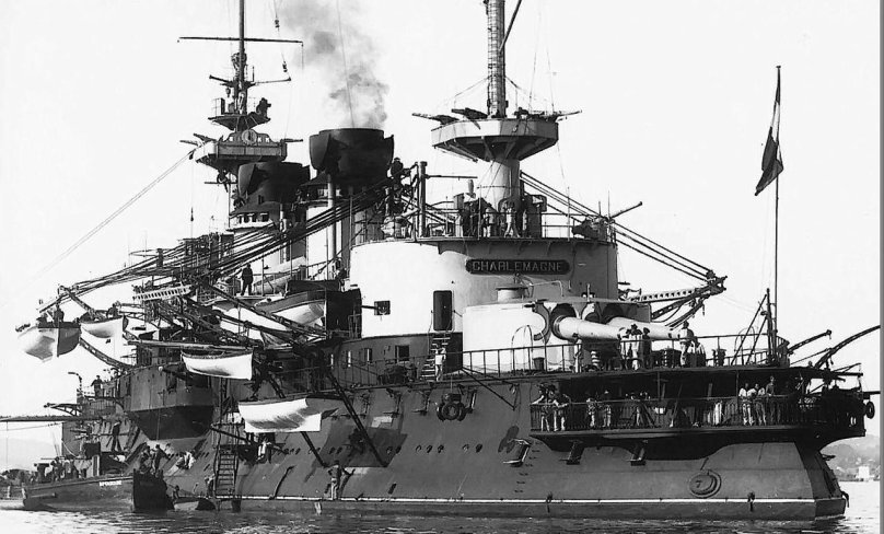 Эскадренный броненосец "Шарлемань"