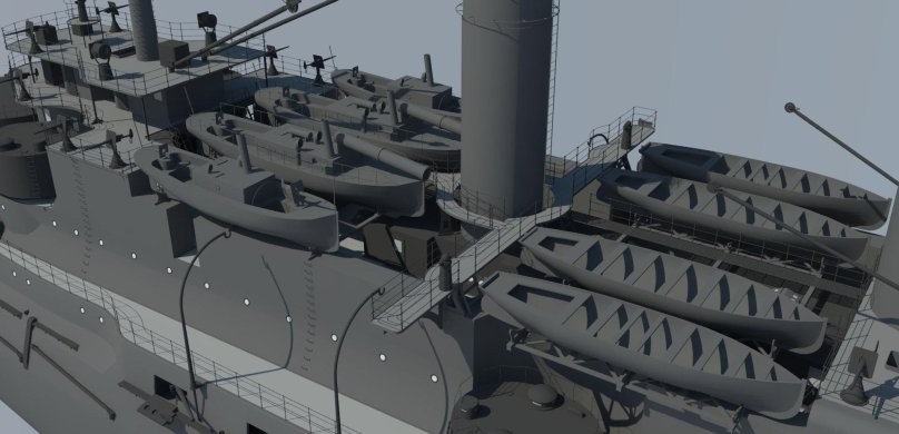 Battleship 3d model
