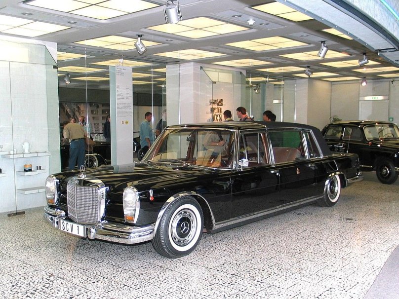 1966 — Mercedes-Benz 300 sel Landaulet папа Римский