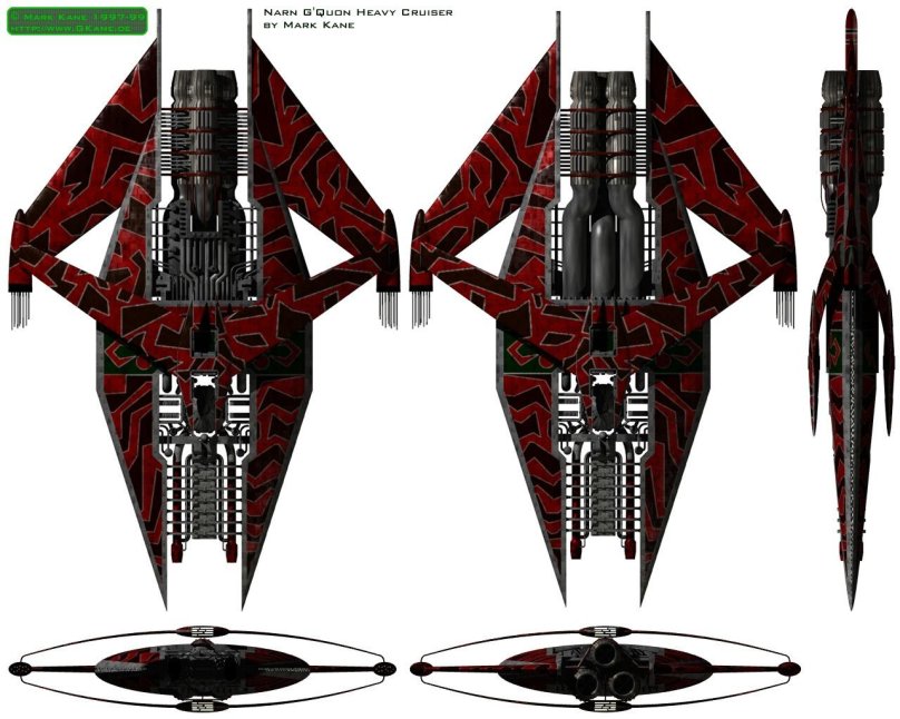 Корабли нарнов Вавилон 5