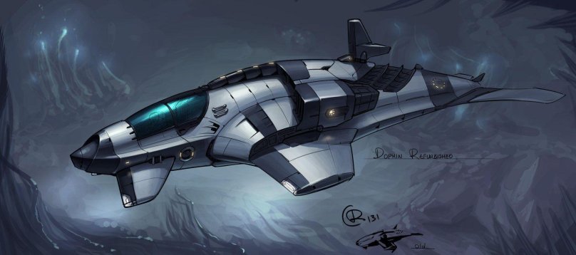 Sci-Fi подлодка