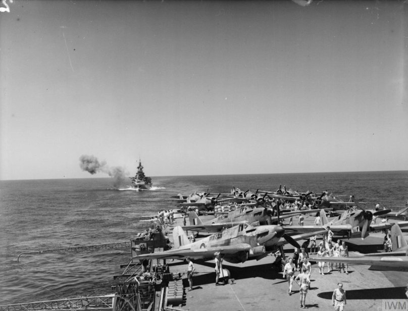 Авианосец Илластриес 1940