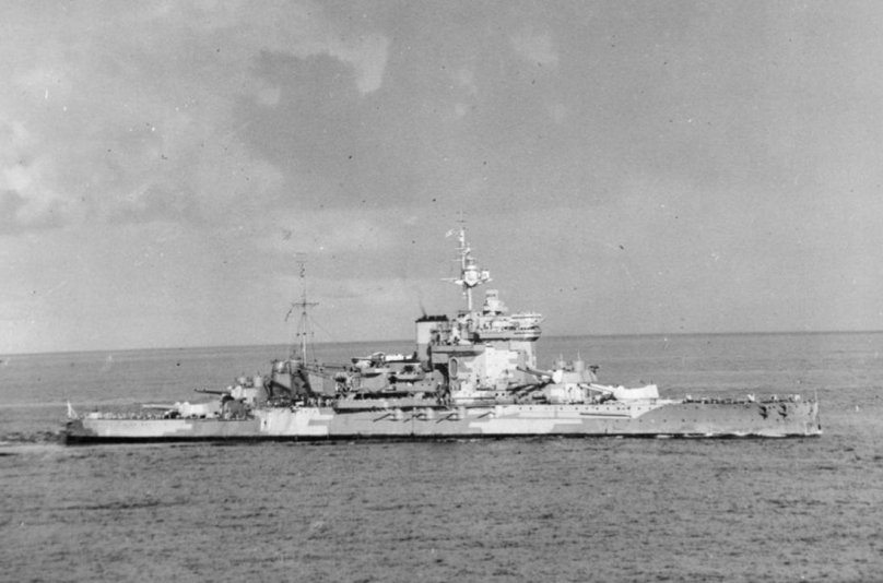 Британский линкор Уорспайт