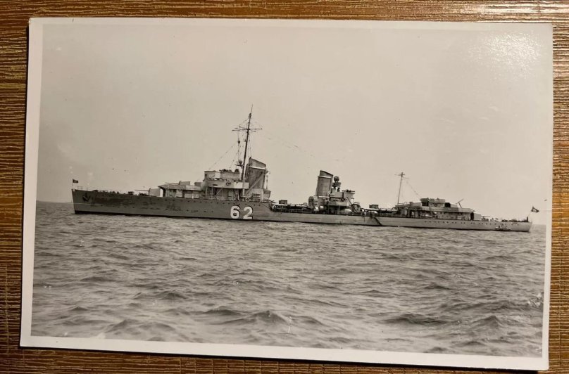 Немецкий эсминец "Георг Тиле".