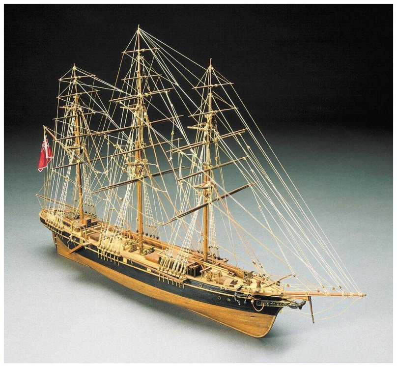 Thermopylae, сборная модель парусного корабля, Mantua (Италия), м1:124, ma791