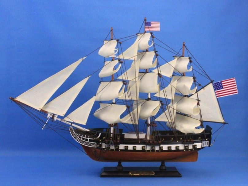 USS Constitution корабль модель