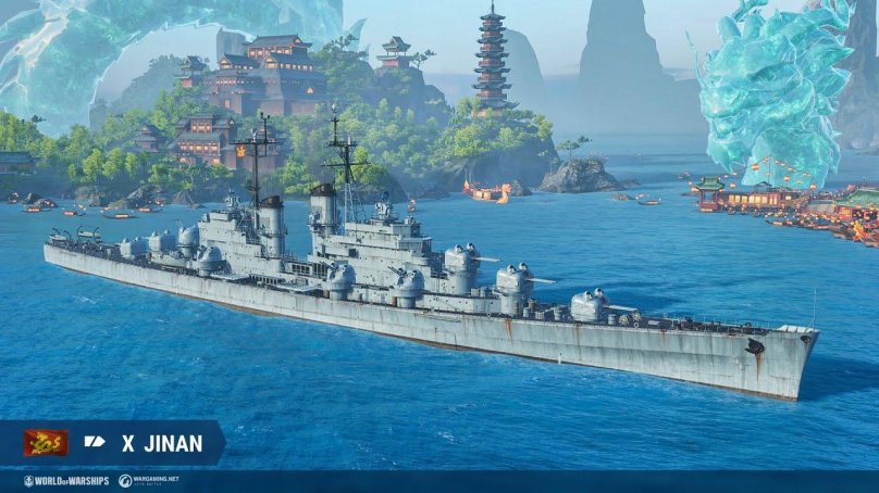 Адзума крейсер в World of Warship