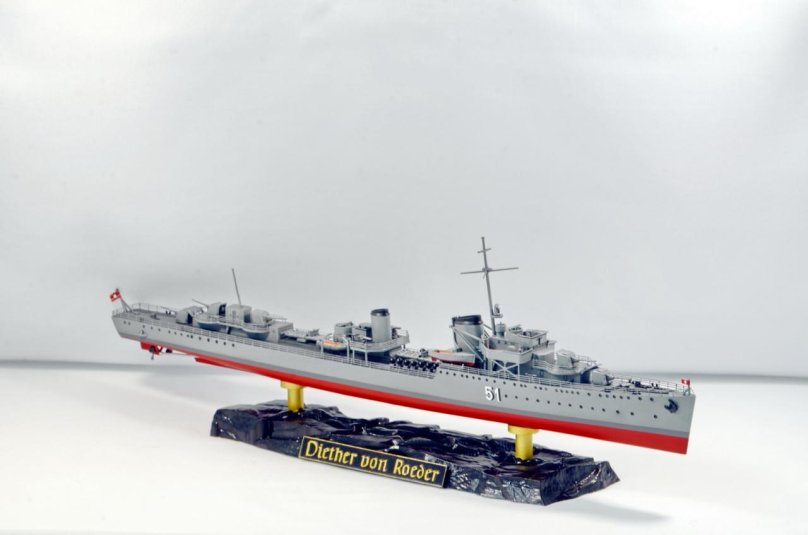Звезда немецкий эскадренный миноносец z-17 "Дитер фон рёдер"