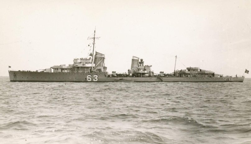 Эсминец Дитер фон Редер