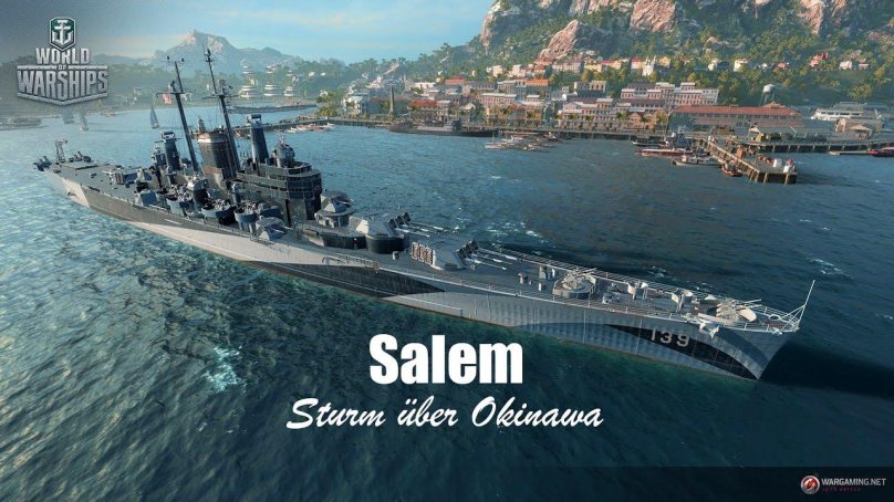 Крейсер Салем ворлд оф варшипс