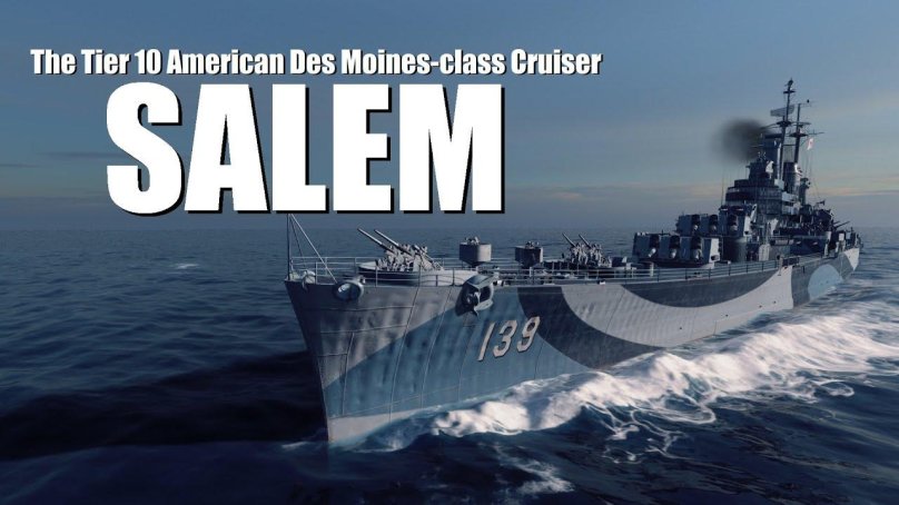 Des Moines корабль World of Warships